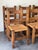 S/6 Early Mission Arts & Crafts Rush Chairs 1900s Michigan Chair Co. For Sale In Tampa - Image 6 of 8
