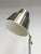 Robust industrial stainless steel floor lamp from Hala Zeist from the 1970s. The heavy lamp is made of metal and stands...