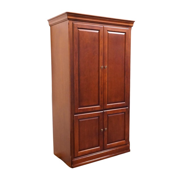 Thomasville Thomasville Impressions Martinique Collection Contemporary Traditional Style 43" Media Armoire 34941-856 For Sale - Image 4 of 12