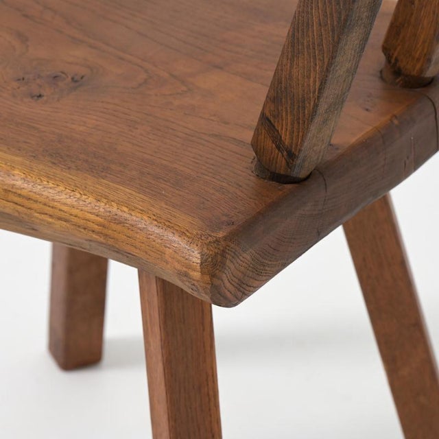 Brutalist Chair from Mobichalet, 1950s For Sale - Image 14 of 18