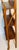 Wood Antique American Arts and Crafts Carved Book Shelving Rack Etagere For Sale - Image 7 of 9