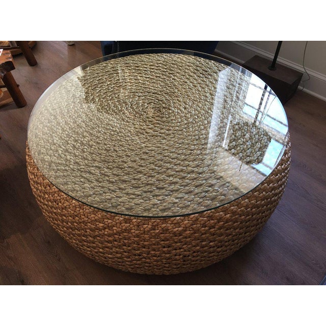 Ralph Lauren Home Driftwood Woven Cocktail Table Chairish