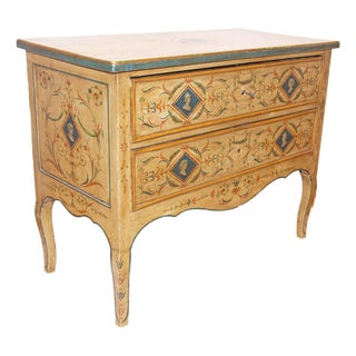 Late 19th Century Italian Painted Commode For Sale