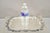 Vintage FB Rogers 6720 Victorian Style Silver Plated Small Serving Dish Platter. Circa Mid 20th Century. Measurements:...