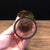Inside-Painted Glass Vase – Bird & Bamboo Motif, Long Neck For Sale - Image 9 of 9
