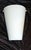 Vintage Wall Lamp with Flat White Glass Shade on Metal Mount, 2000s For Sale - Image 4 of 7