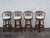 Hollywood Regency Bamboo Rattan Swivel Barstools a Set of Four 6367 For Sale - Image 13 of 18