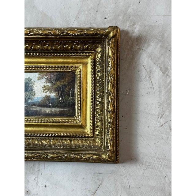 Landscape Composition, 1900s, Oil Painting For Sale - Image 4 of 9
