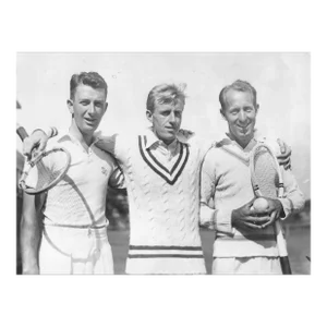 1935 Davis Cup Tennis Team Antique Photograph