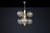 Gold Patinated Brass Sputnik Chandelier with Six Gold-Colored Globes from Kaiser Leuchten, 1960s For Sale - Image 8 of 11