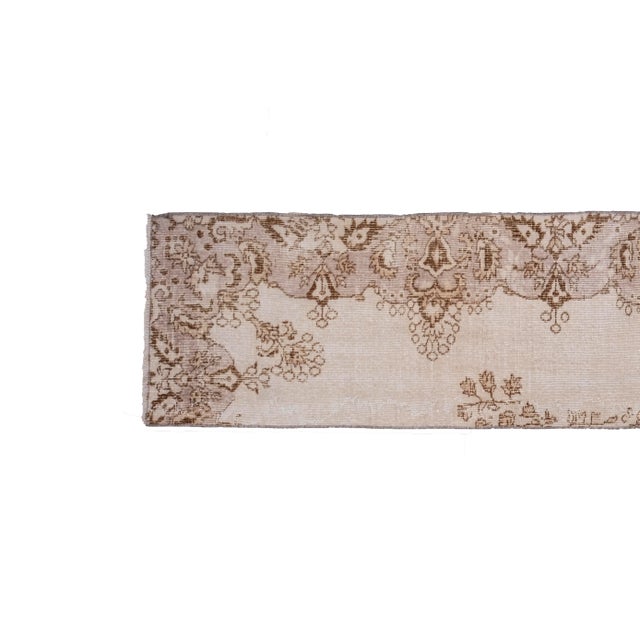 Mid-Century Modern Vintage Turkish Sparta Runner 2' X 9'6" For Sale - Image 3 of 8