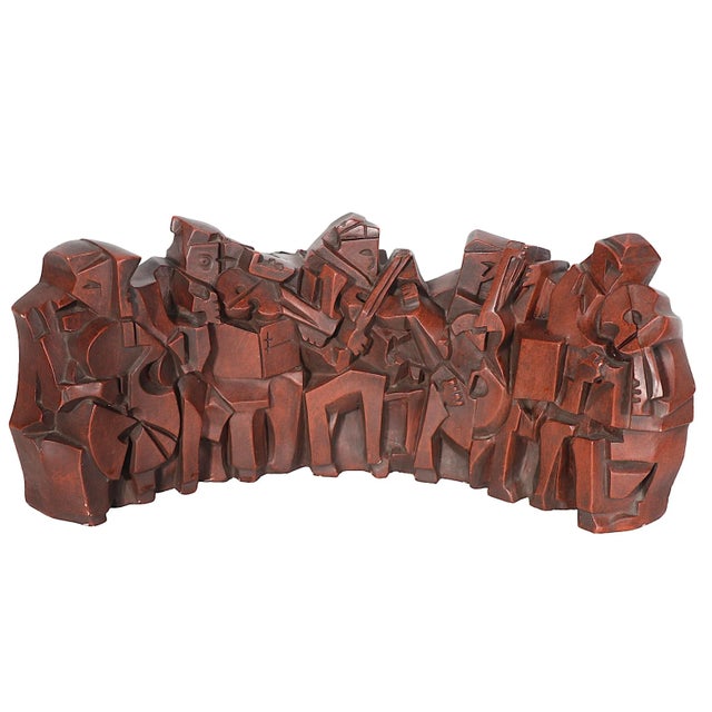 Jazz Band Sculpture by Austin Productions Signed and Dated 1964 For Sale - Image 9 of 10