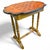 Wood Antique Early 19th Century English Country Style Single-Drawer Chess or Games Table For Sale - Image 7 of 14