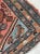 Textile Antique Hamadan Rug in Coral Pink & Sky Blue 2 7 X 3 4 For Sale - Image 7 of 9