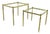 Brass Side Tables, 1960s, Set of 2 For Sale