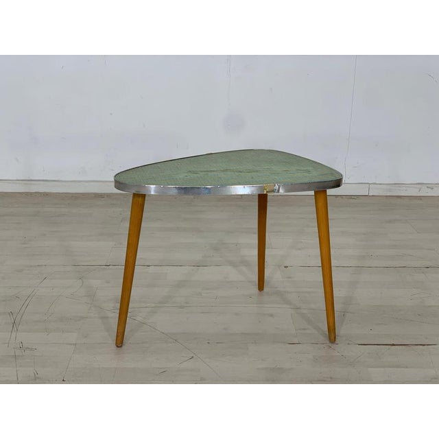 Vintage Kidney Flower Table For Sale - Image 5 of 8