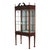 Chinese Chippendale Mahogany China Cabinet with Reticulated Crest 20thC For Sale - Image 12 of 12