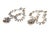 Metal Vintage Artisan Squiggly Hand Wrought Brass Clip on Dangle Earrings, !970's For Sale - Image 7 of 8