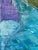 Abstract Floral Original Painting "Still Life in Blue Tones" by Sonia Gold For Sale - Image 10 of 11