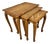 Vintage French Nesting Tables, Set of 3 For Sale