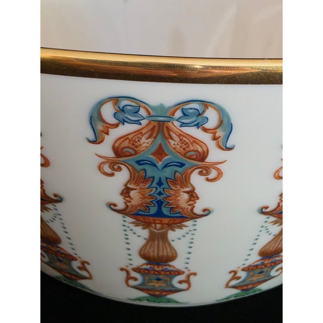 Classical Roman Mid 20th Century Lenox Lido Serving Bowl For Sale - Image 3 of 9