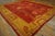 1880s Red Field Tribal Geometric Antique Turkish Oushak Rug 12' 10" X 15' Handknotted Wool Carpet For Sale - Image 4 of 18