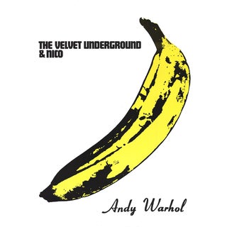 Andy Warhol 'The Velvet Underground & Nico' Pop Art Black,Yellow Usa Offset Lithograph For Sale