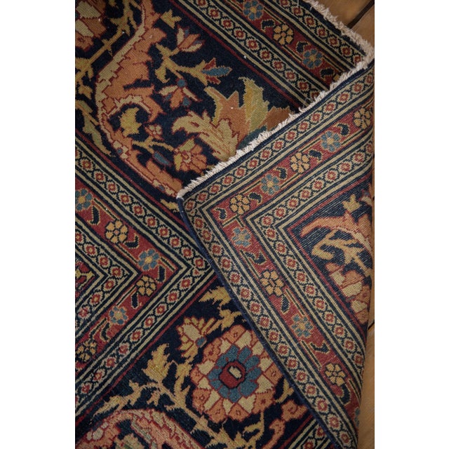 Antique Fine Tabriz Carpet - 6'10" x 10'5" For Sale In New York - Image 6 of 12
