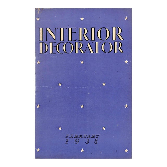 Interior Decorator February 1938 For Sale