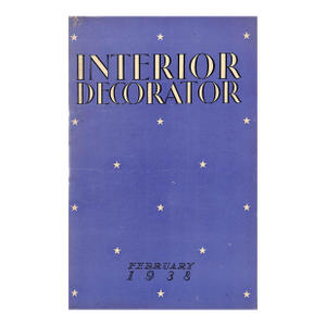 Interior Decorator February 1938