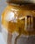 19th Century French Glazed Terracotta Jug with Ochre Yellow Glaze For Sale - Image 12 of 12