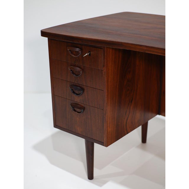 Model 54 Kidney Desk from Feldballes Møbelfabrik, Denmark, 1960s For Sale - Image 12 of 18