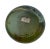 Green Vintage Art Glass Sphere Paperweight Crafted Signed Dated 1976 For Sale - Image 8 of 9