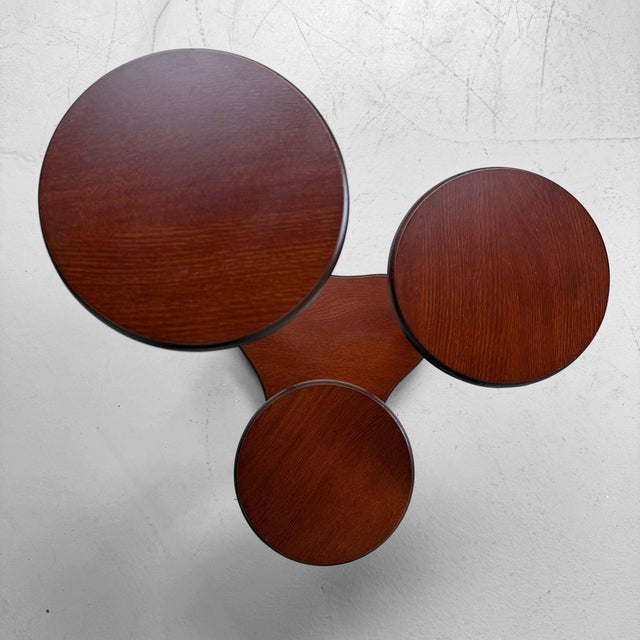 1960s Japanese Three-Tier Hana-Dai Plant and Ceramic Stand, 1960 For Sale - Image 5 of 13