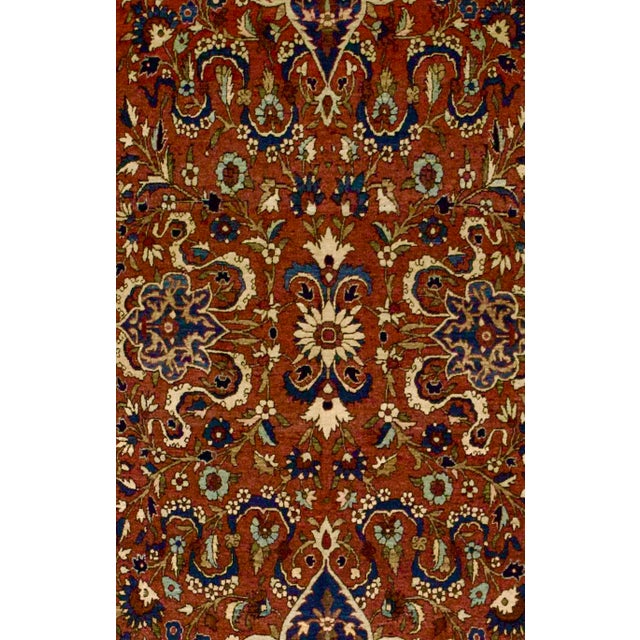 Persian Early 21st Century Isfahan Rug 4'6" X 7’3" For Sale - Image 3 of 5