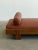 Wood Madura Daybed in Sienna Leather For Sale - Image 7 of 18