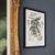 John James Audubon Pair of Framed Bird and Botanical Prints by Arthur Singer Mockingbird and Goldfinch For Sale - Image 4 of 16