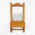 French Wooden Shaving Cabinet with Mirror, 1890s For Sale - Image 12 of 12