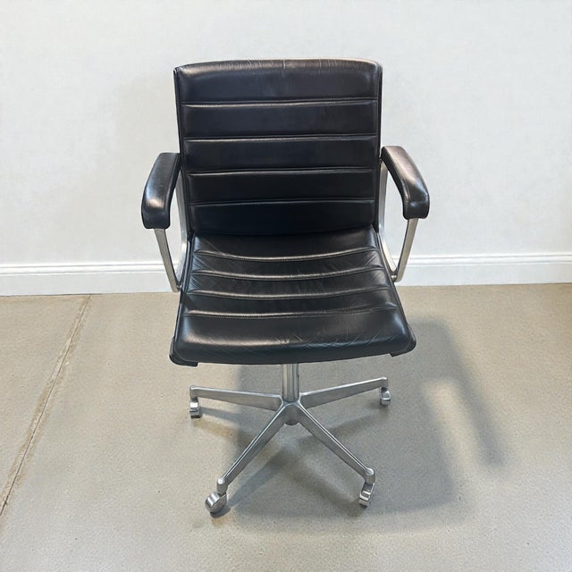 Mid-Century Space Age Confer Office Swivel Chair from Drabert Stahlmöbel Minden, 1970s For Sale - Image 4 of 12