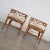 Chippendale Vintage Chinese Chippendale Rattan Rolling Accent Chairs by Henry Link for Wicker - A Pair For Sale - Image 3 of 13