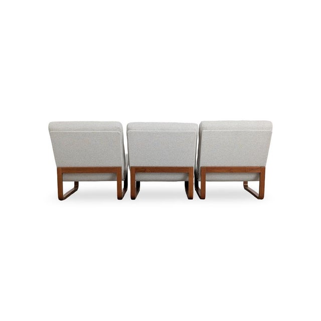 Mid-Century Oak Armchair by Magnus Olesen for Rud Thygesen For Sale - Image 6 of 14
