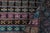 Textile Boho Chic Black/Blue High Low Wool Rug - 2'10'' X 5'1'' For Sale - Image 7 of 8