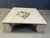 Vintage Square Travertine Coffee Table, Italy, 1970s For Sale - Image 9 of 11