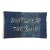 Large Patchwork Indigo Flag, Don't Give Up the Ship, Unique For Sale
