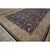 1940s Mid 20th Century Blue Navy Antique Hunting Handknotted Wool Carpet Rug For Sale - Image 9 of 9