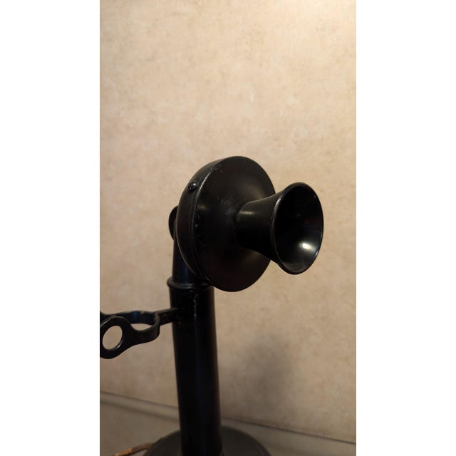Early 1900s Candlestick Phone For Sale - Image 6 of 10
