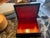 Black Vintage Palekh Lacquer Miniature "Troika" 3 - Tower Jewelry Box For Sale - Image 8 of 9