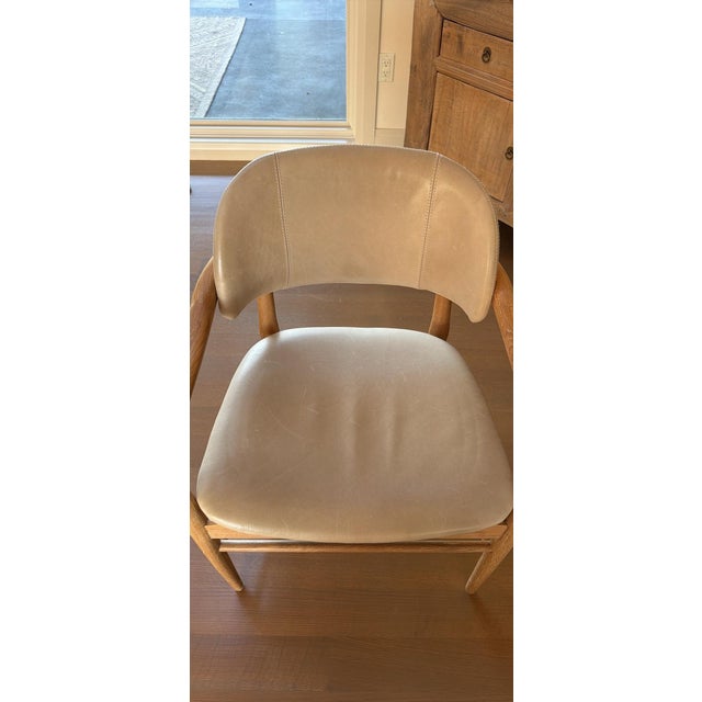 Wood Four Hands Wood Arm Chair For Sale - Image 7 of 8