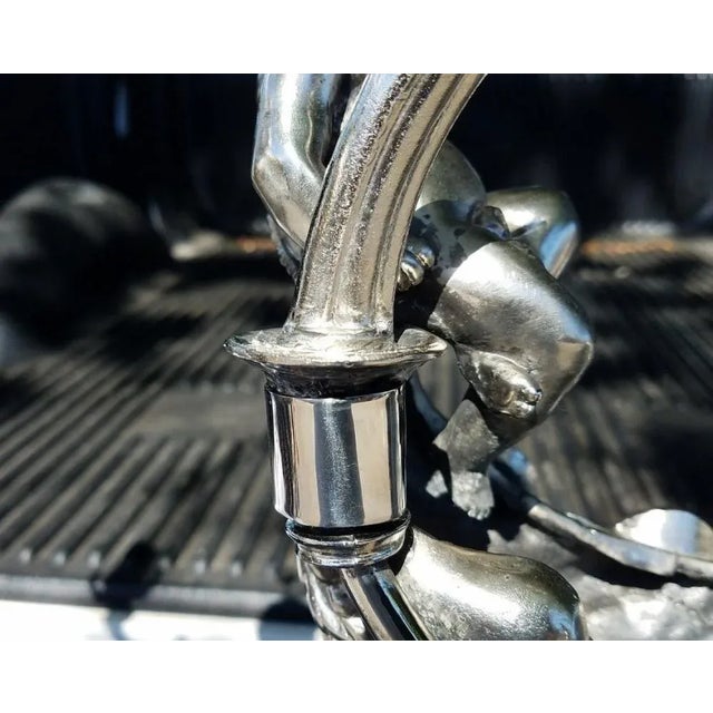 1960's Vintage Putti & Triton Nautical Lamps- A Pair For Sale - Image 11 of 12