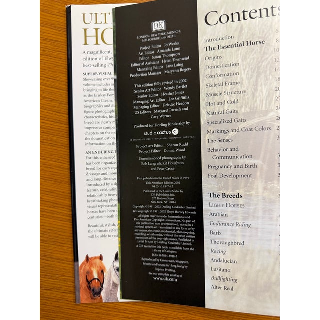 American Ultimate Horse Coffee Table Hardcover Book 2002 For Sale - Image 3 of 10